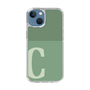 Slim Protection Case［ Original - initial two tone - C green ］