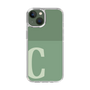 Slim Protection Case［ Original - initial two tone - C green ］