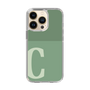 Slim Protection Case［ Original - initial two tone - C green ］