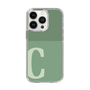 Slim Protection Case［ Original - initial two tone - C green ］