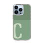 Slim Protection Case［ Original - initial two tone - C green ］