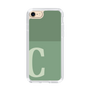 Slim Protection Case［ Original - initial two tone - C green ］