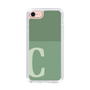 Slim Protection Case［ Original - initial two tone - C green ］