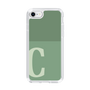Slim Protection Case［ Original - initial two tone - C green ］