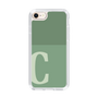 Slim Protection Case［ Original - initial two tone - C green ］