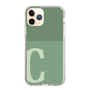 Slim Protection Case［ Original - initial two tone - C green ］