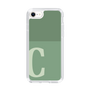Slim Protection Case［ Original - initial two tone - C green ］