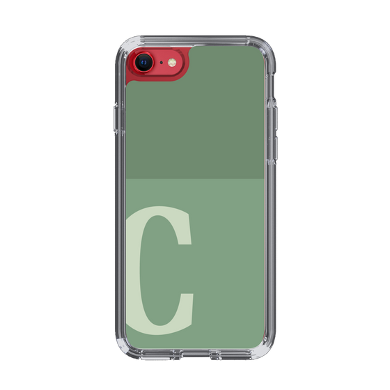 Slim Protection Case［ Original - initial two tone - C green ］