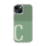 Slim Protection Case［ Original - initial two tone - C green ］