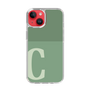 Slim Protection Case［ Original - initial two tone - C green ］