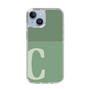 Slim Protection Case［ Original - initial two tone - C green ］