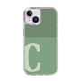 Slim Protection Case［ Original - initial two tone - C green ］