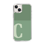 Slim Protection Case［ Original - initial two tone - C green ］