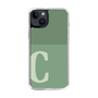 Slim Protection Case［ Original - initial two tone - C green ］