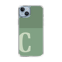 Slim Protection Case［ Original - initial two tone - C green ］