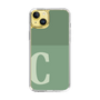 Slim Protection Case［ Original - initial two tone - C green ］