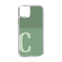Slim Protection Case［ Original - initial two tone - C green ］