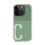 Slim Protection Case［ Original - initial two tone - C green ］