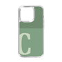 Slim Protection Case［ Original - initial two tone - C green ］