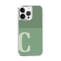 Slim Protection Case［ Original - initial two tone - C green ］