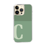 Slim Protection Case［ Original - initial two tone - C green ］