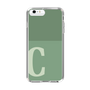 Slim Protection Case［ Original - initial two tone - C green ］