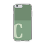Slim Protection Case［ Original - initial two tone - C green ］