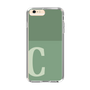 Slim Protection Case［ Original - initial two tone - C green ］