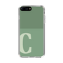 Slim Protection Case［ Original - initial two tone - C green ］