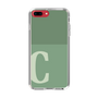 Slim Protection Case［ Original - initial two tone - C green ］