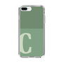 Slim Protection Case［ Original - initial two tone - C green ］