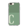 Slim Protection Case［ Original - initial two tone - C green ］