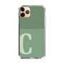 Slim Protection Case［ Original - initial two tone - C green ］