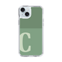 Slim Protection Case［ Original - initial two tone - C green ］