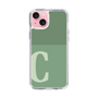 Slim Protection Case［ Original - initial two tone - C green ］