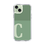 Slim Protection Case［ Original - initial two tone - C green ］