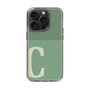 Slim Protection Case［ Original - initial two tone - C green ］