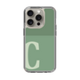 Slim Protection Case［ Original - initial two tone - C green ］