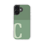Slim Protection Case［ オリジナル - initial two tone - C green ］