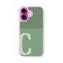 Slim Protection Case［ オリジナル - initial two tone - C green ］