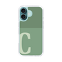 Slim Protection Case［ オリジナル - initial two tone - C green ］