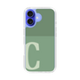 Slim Protection Case［ オリジナル - initial two tone - C green ］