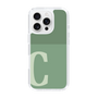 Slim Protection Case［ オリジナル - initial two tone - C green ］