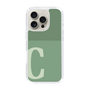 Slim Protection Case［ オリジナル - initial two tone - C green ］