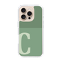 Slim Protection Case［ オリジナル - initial two tone - C green ］