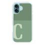 Slim Protection Case［ オリジナル - initial two tone - C green ］