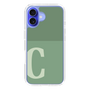 Slim Protection Case［ オリジナル - initial two tone - C green ］