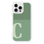 Slim Protection Case［ オリジナル - initial two tone - C green ］