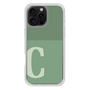 Slim Protection Case［ オリジナル - initial two tone - C green ］