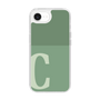 Slim Protection Case［ Original - initial two tone - C green ］